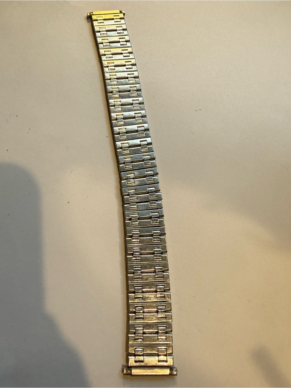 Two-Tone Metal Link Bracelet — Gold & Silver